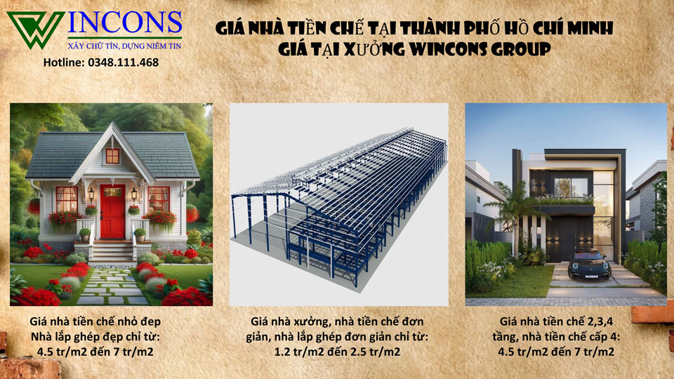 Giá nhà tiền chế